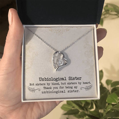 Unbiological Sister - Forever Love Necklace