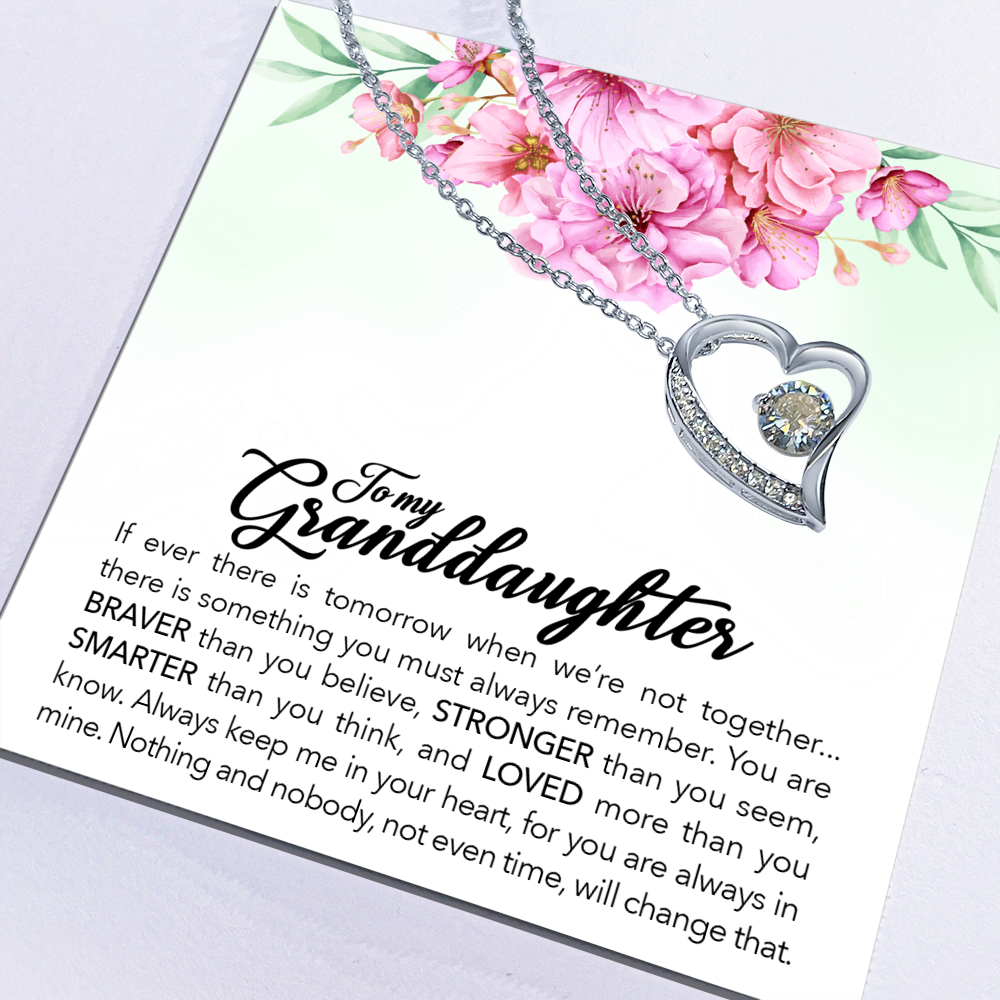 Brave Granddaughter - Forever Love Necklace