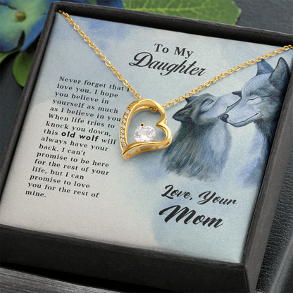 Old Wolf - Forever Love Necklace