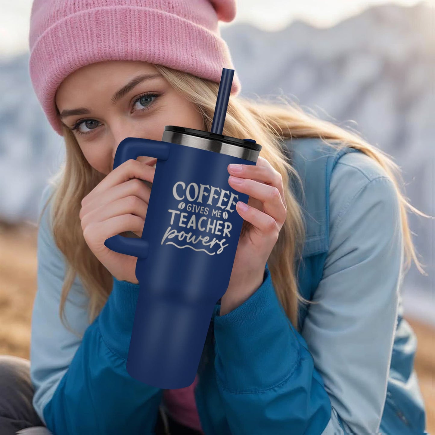 Coffee Gives Me Powers - Teachers Mug