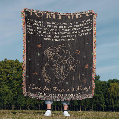 To My Wife - Heirloom Blanket
